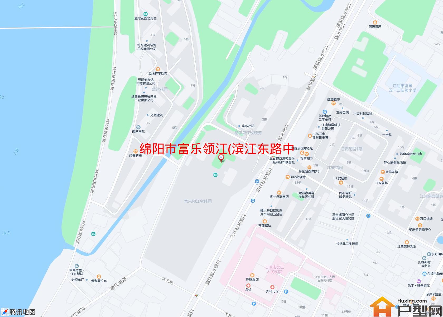 富乐领江(滨江东路中段)小区 - 户型网