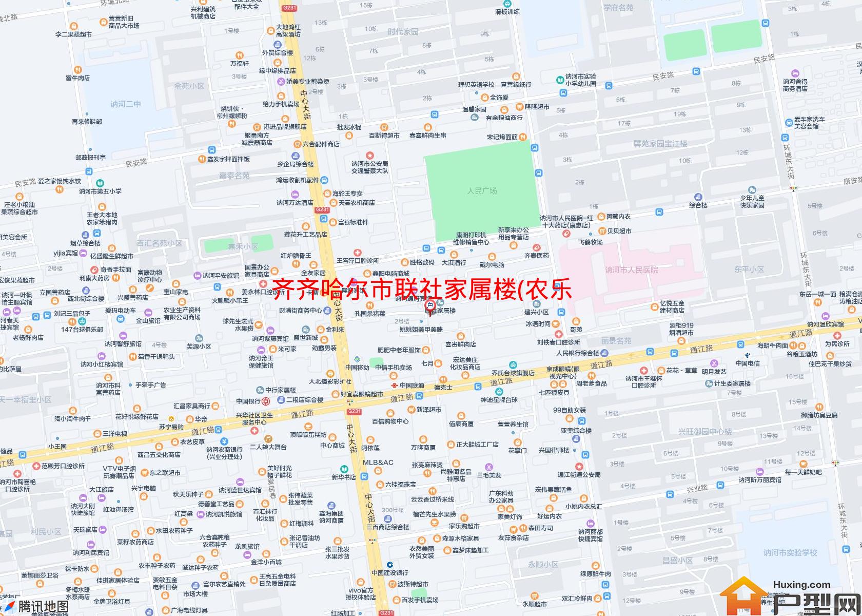 联社家属楼(农乐街19号)小区 - 户型网