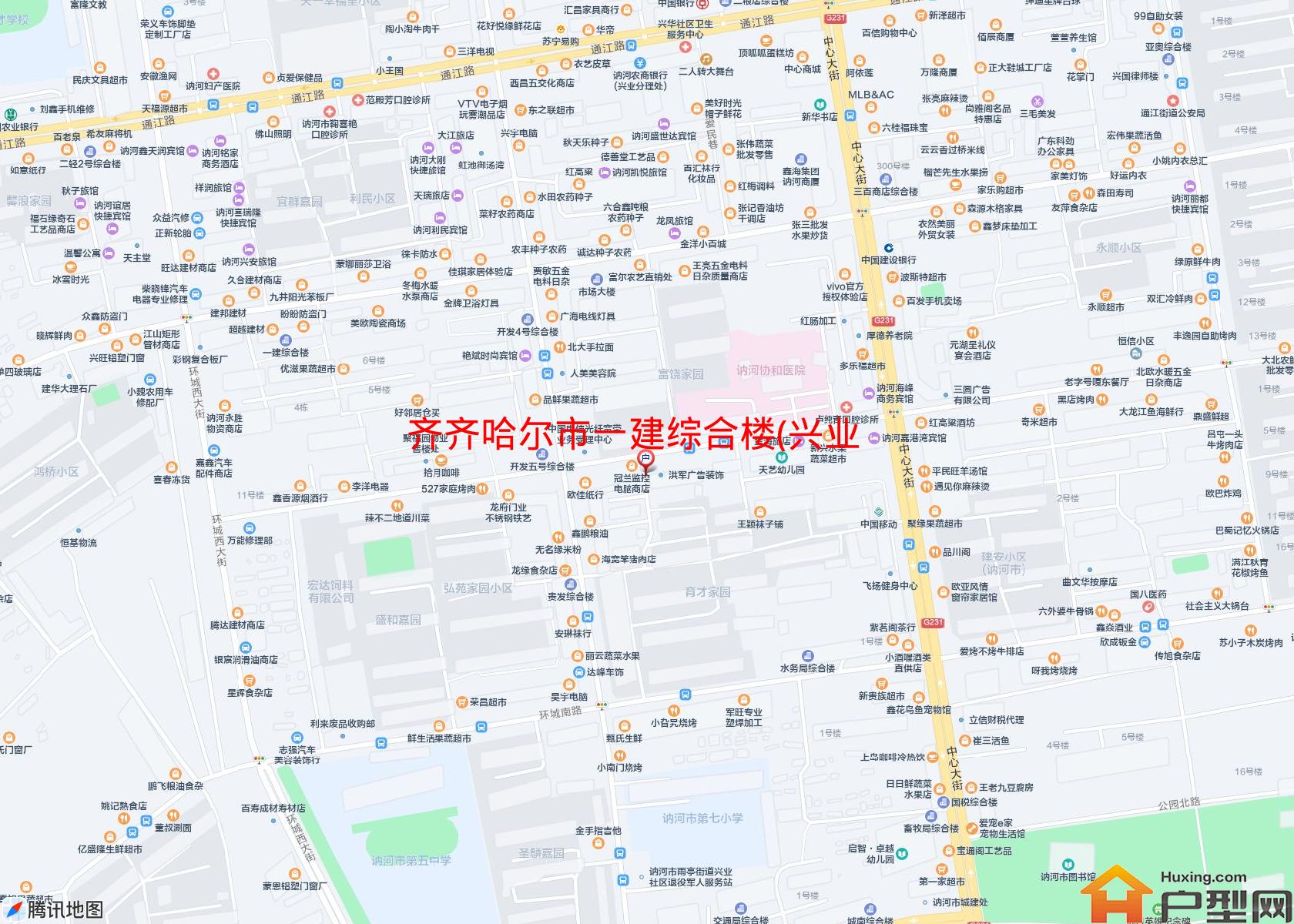 一建综合楼(兴业路)小区 - 户型网