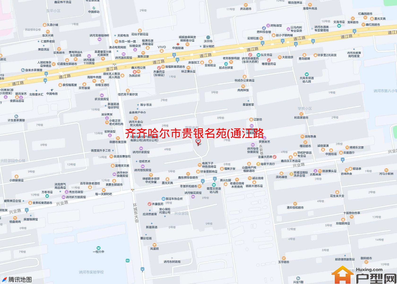 贵银名苑(通江路)小区 - 户型网