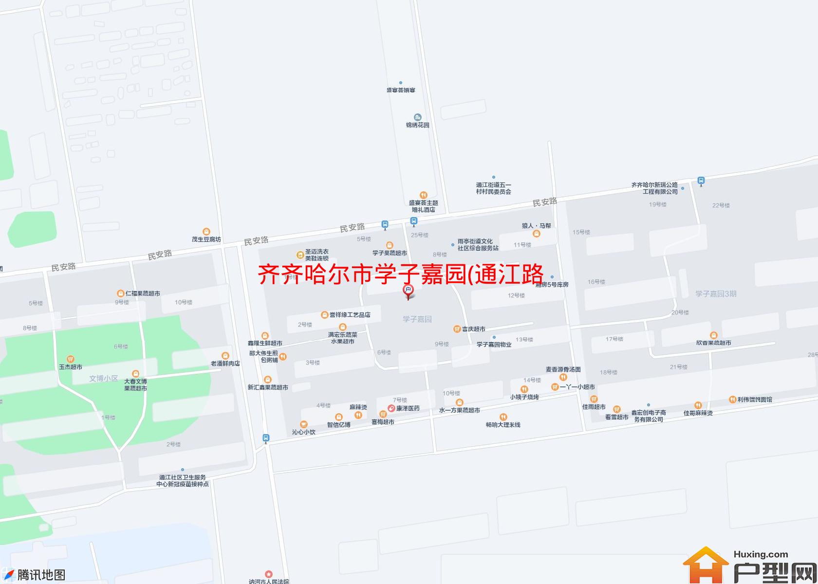 学子嘉园(通江路)小区 - 户型网