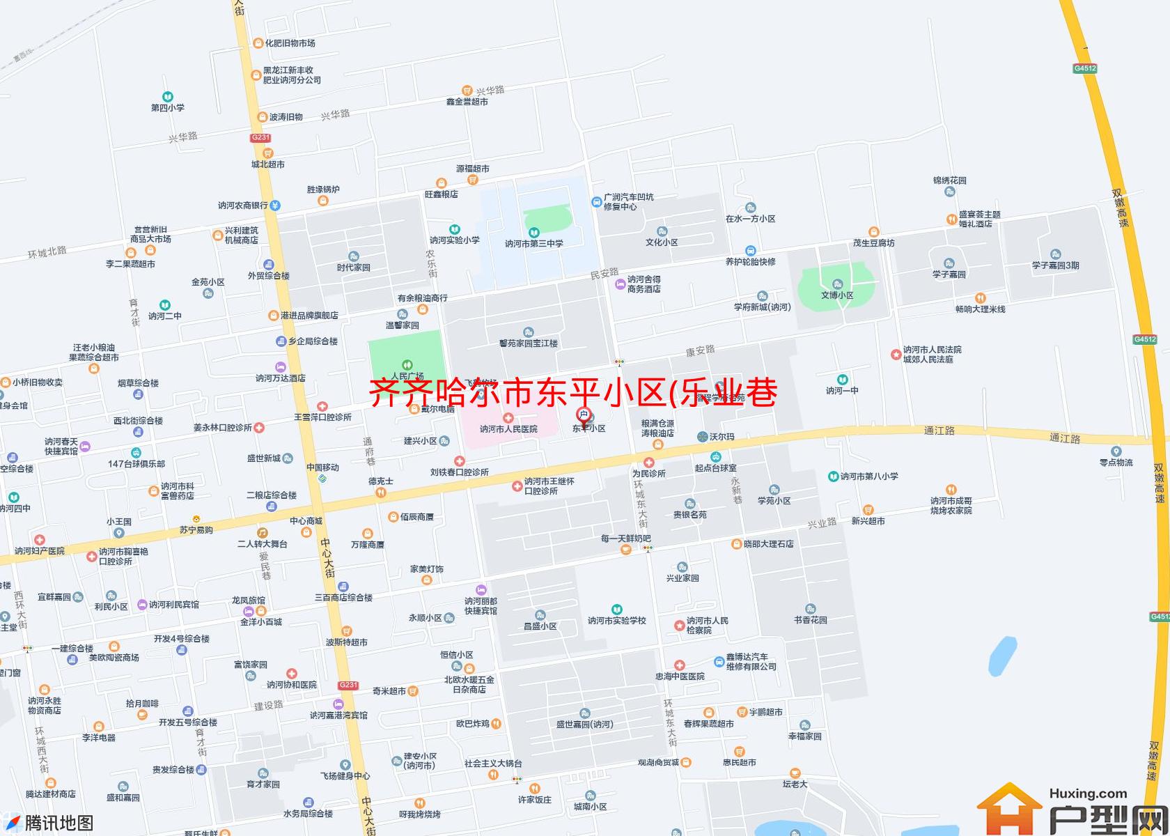 东平小区(乐业巷)小区 - 户型网