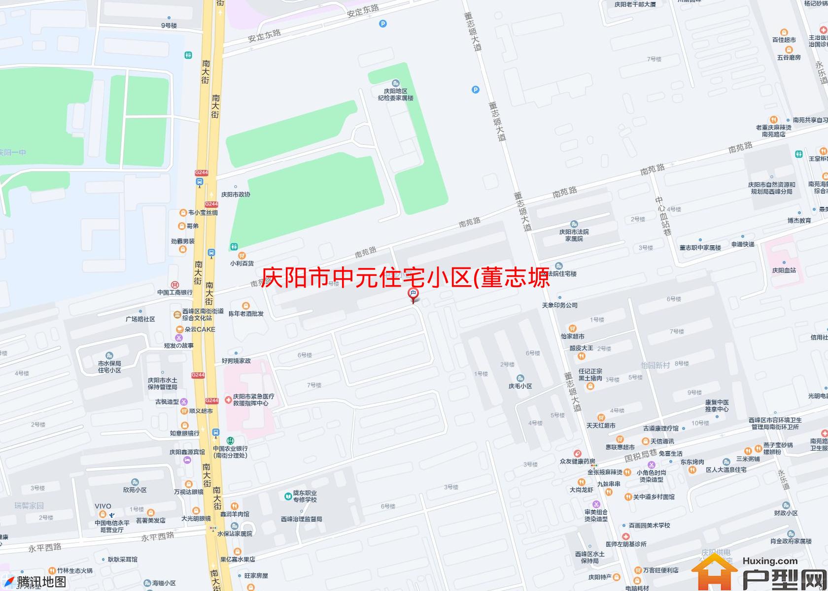 中元住宅小区(董志塬大道4号)小区 - 户型网