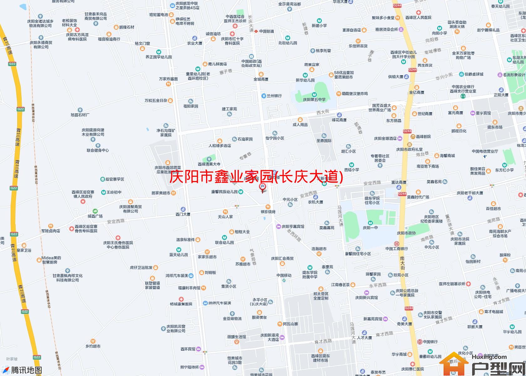 鑫业家园(长庆大道)小区 - 户型网