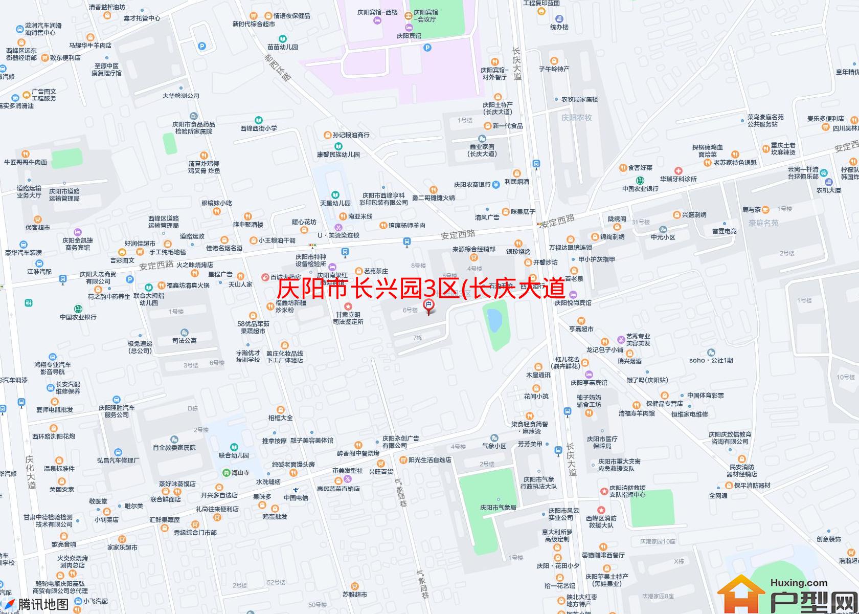 长兴园3区(长庆大道)小区 - 户型网