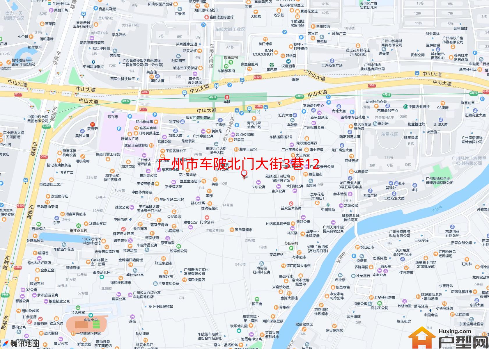 车陂北门大街3巷12号小区小区 - 户型网