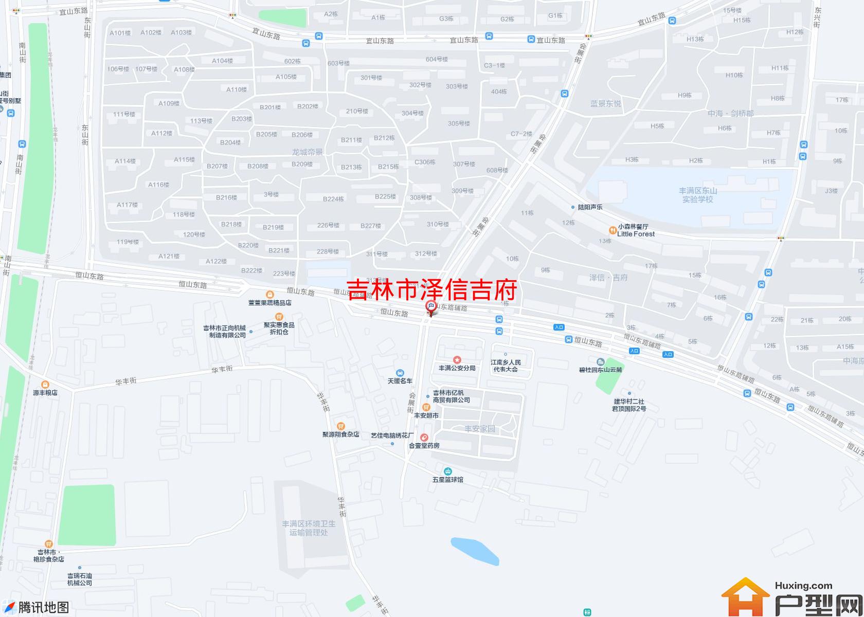 泽信吉府小区 - 户型网