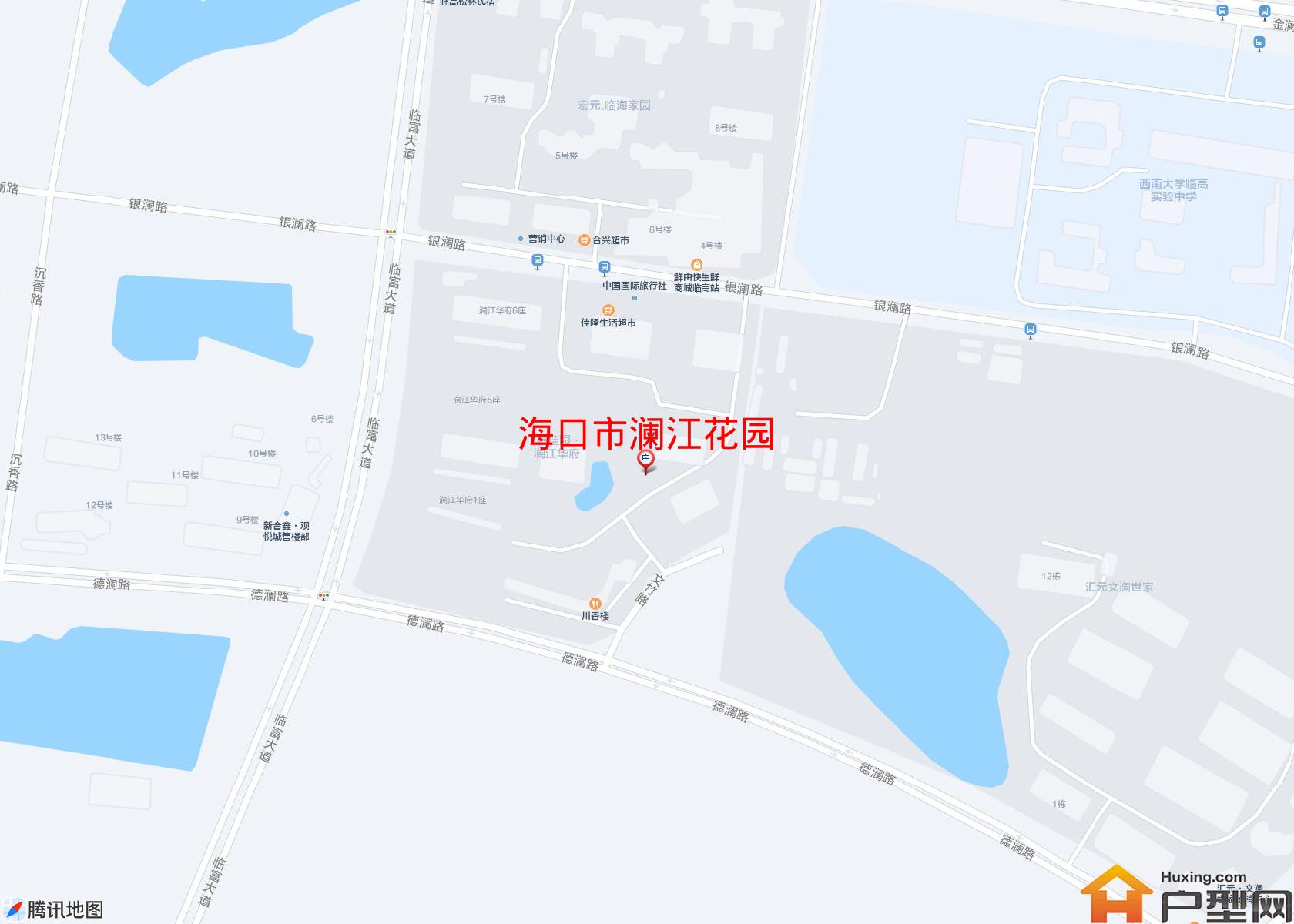 澜江花园小区 - 户型网