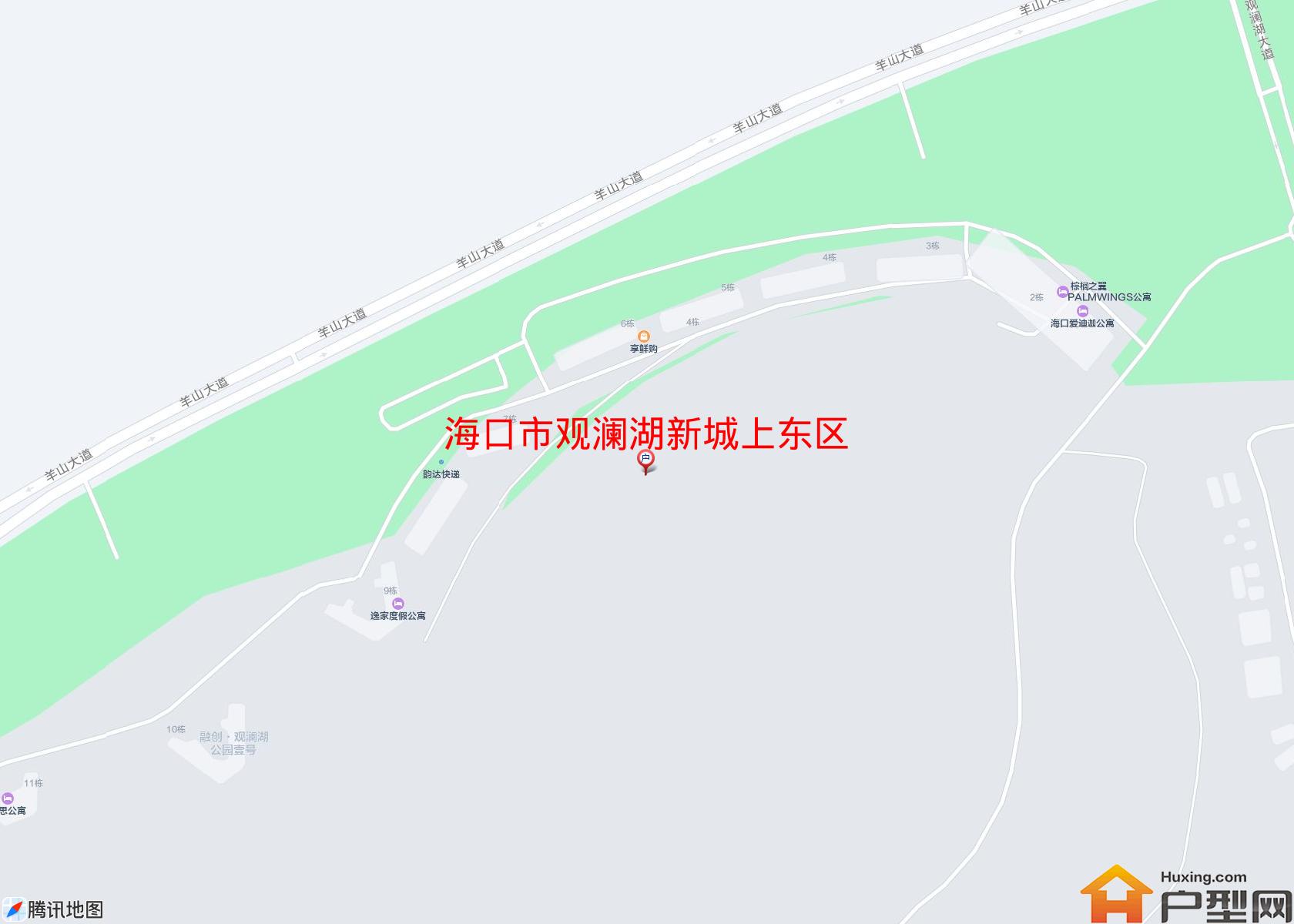 观澜湖新城上东区小区 - 户型网