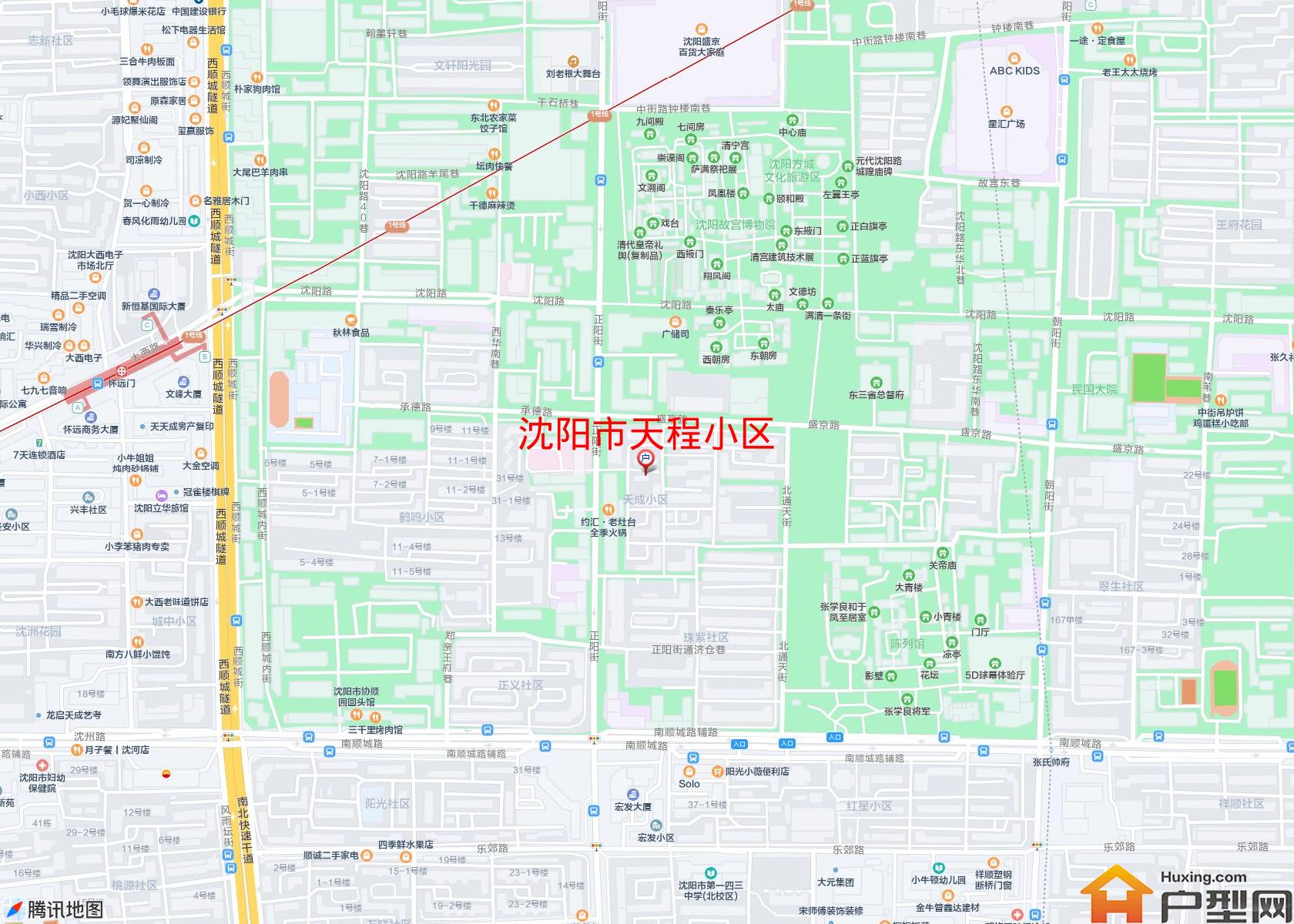 天程小区小区 - 户型网