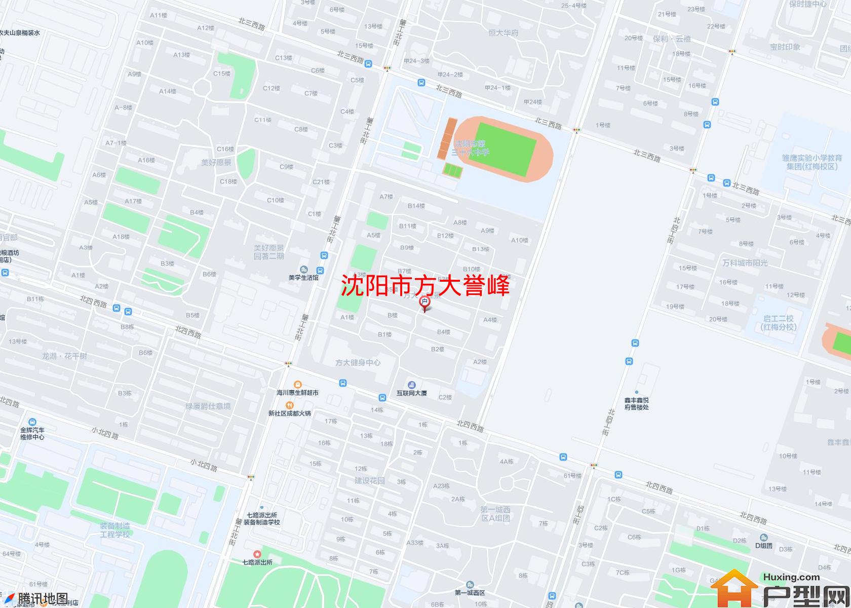 方大誉峰小区 - 户型网