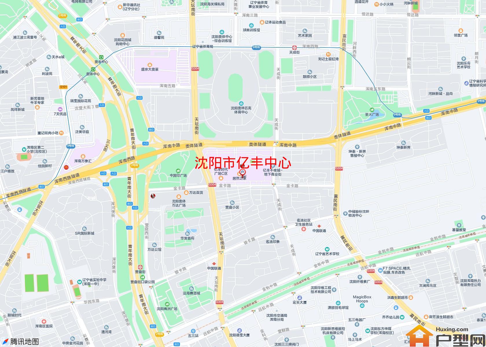 亿丰中心小区 - 户型网