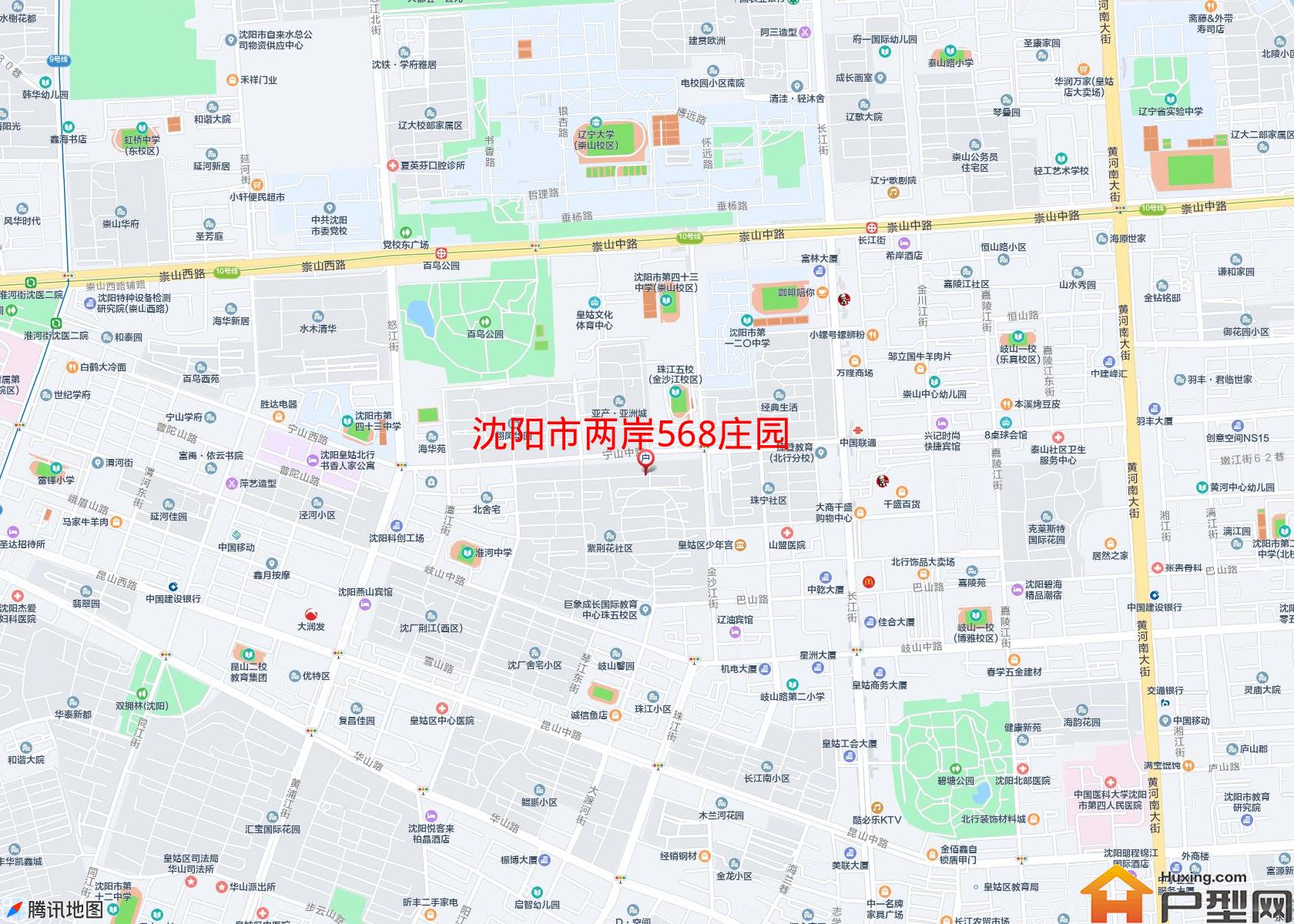两岸568庄园小区 - 户型网