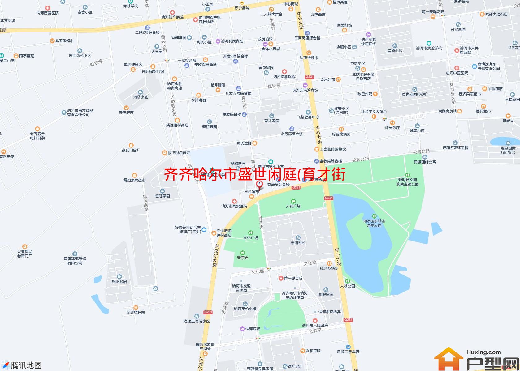 盛世闲庭(育才街)小区 - 户型网