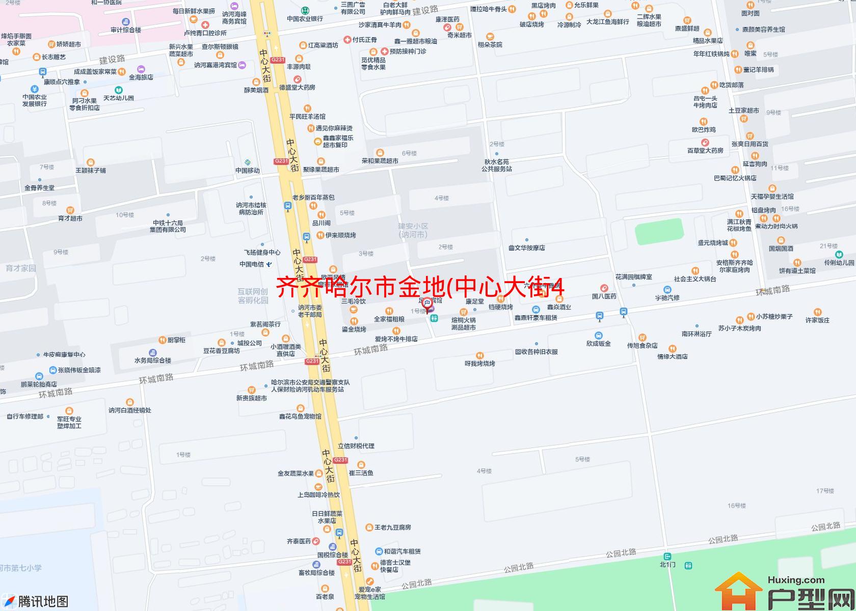 金地(中心大街473号)小区 - 户型网