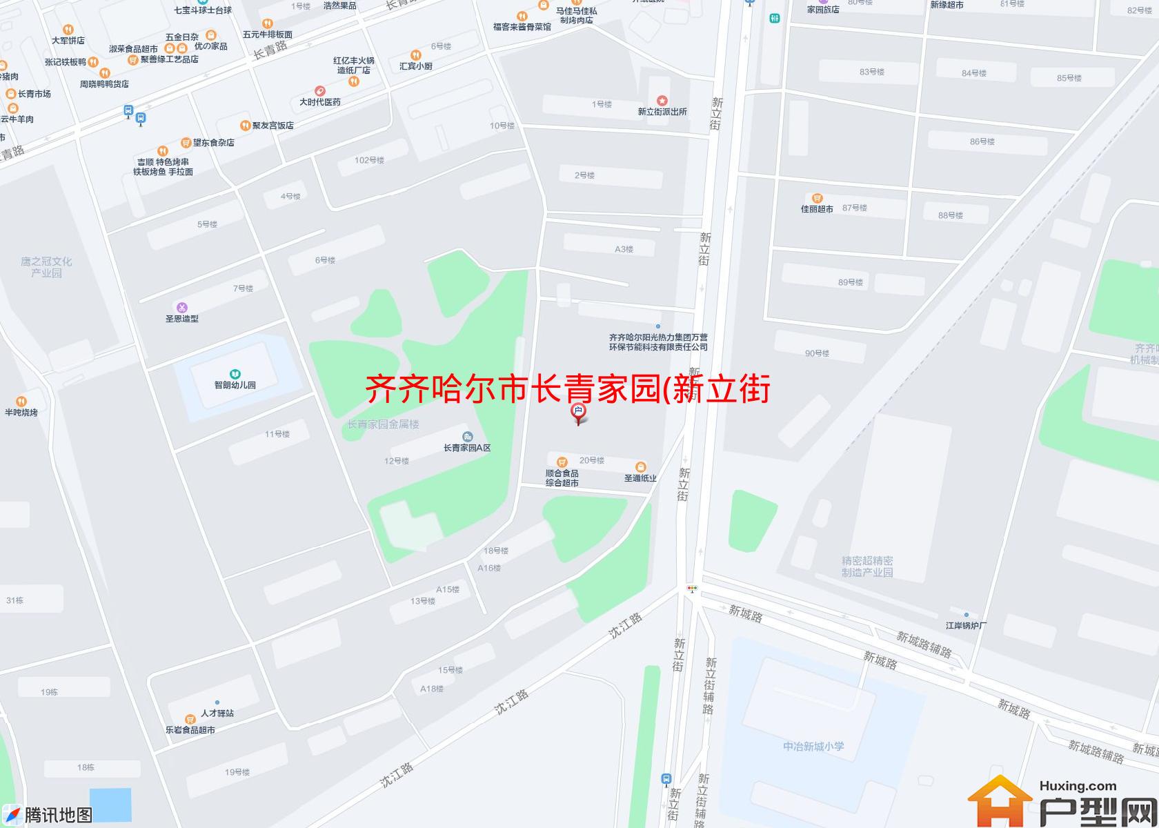 长青家园(新立街44号)小区 - 户型网