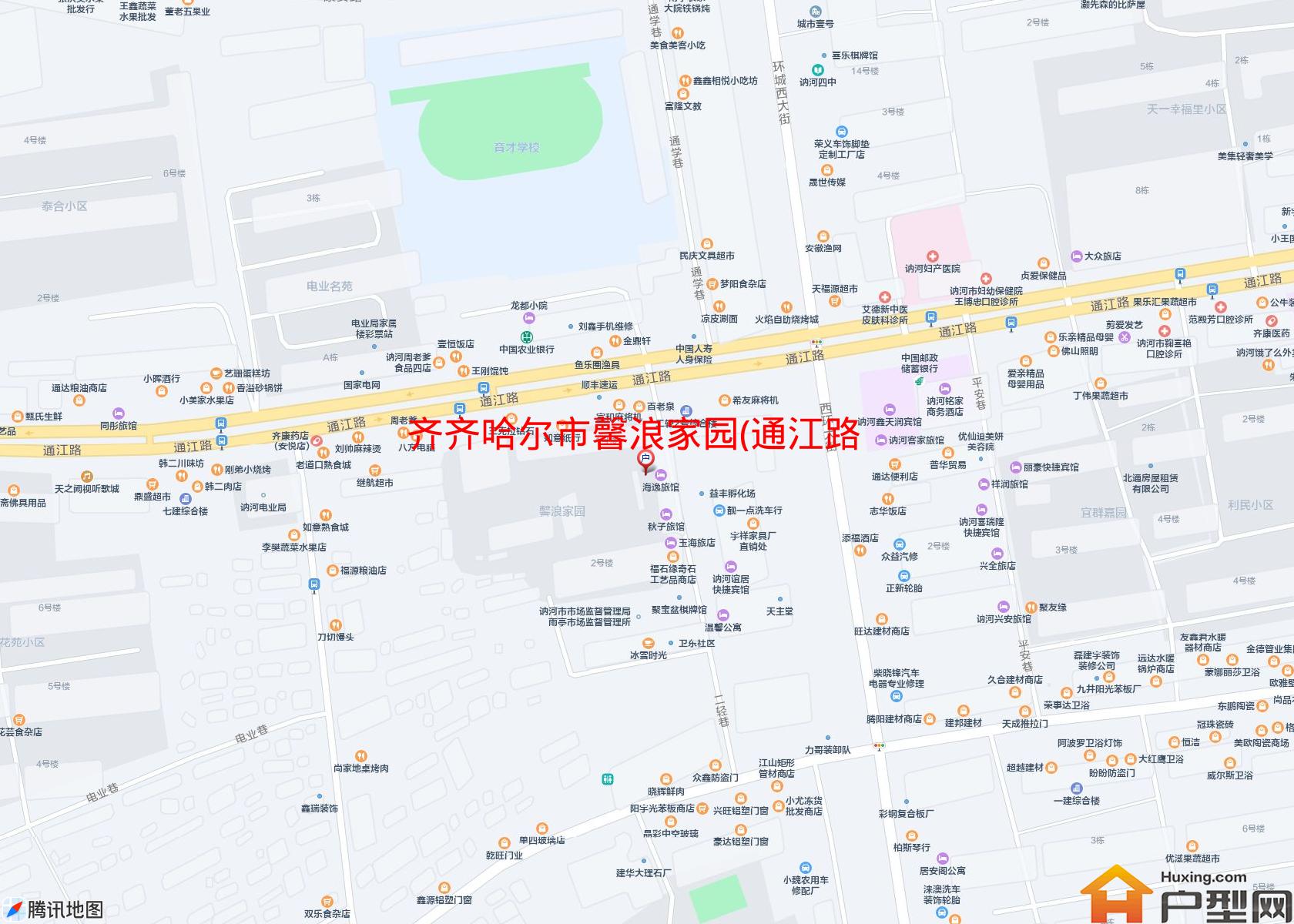 馨浪家园(通江路581号)小区 - 户型网