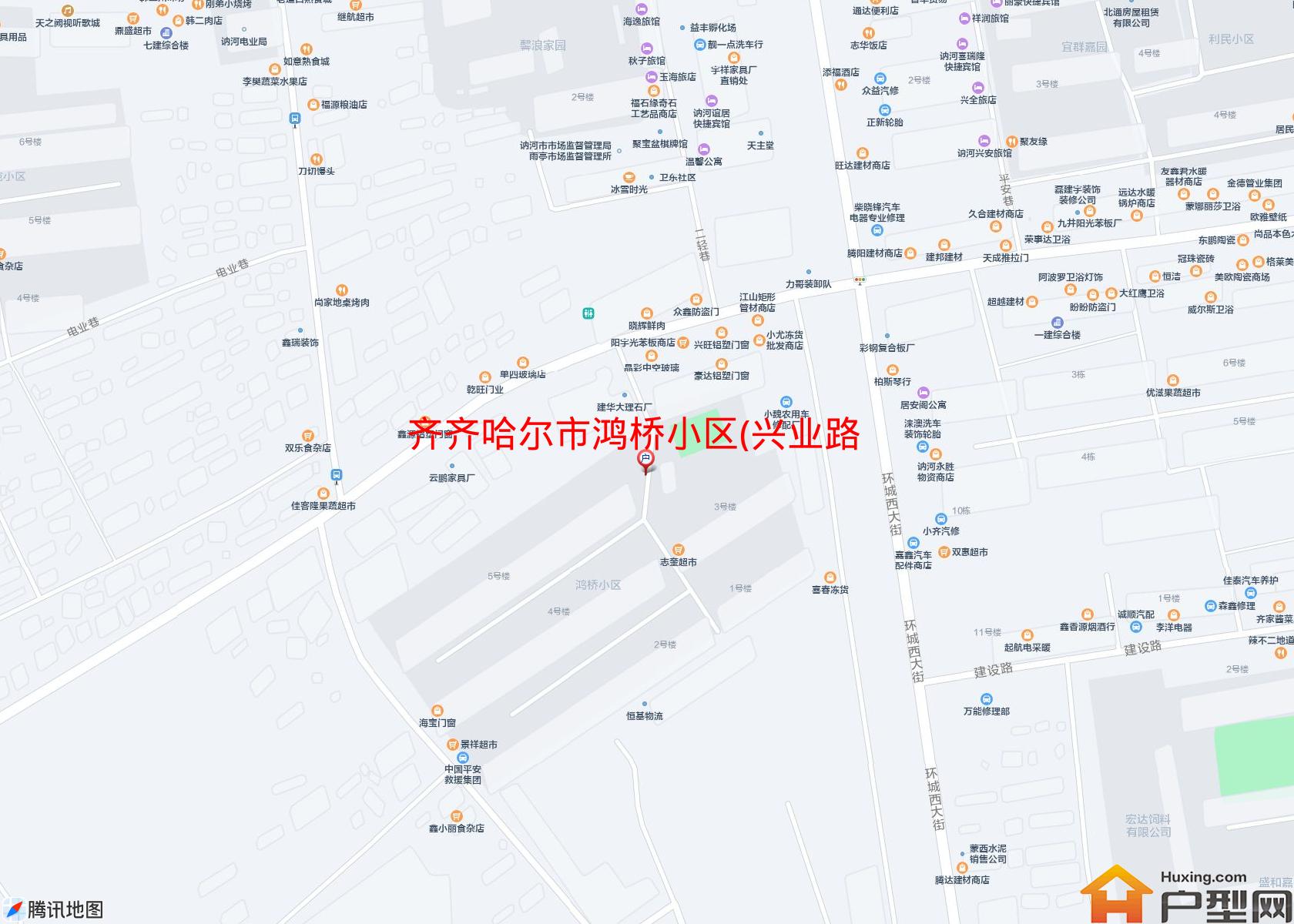 鸿桥小区(兴业路)小区 - 户型网