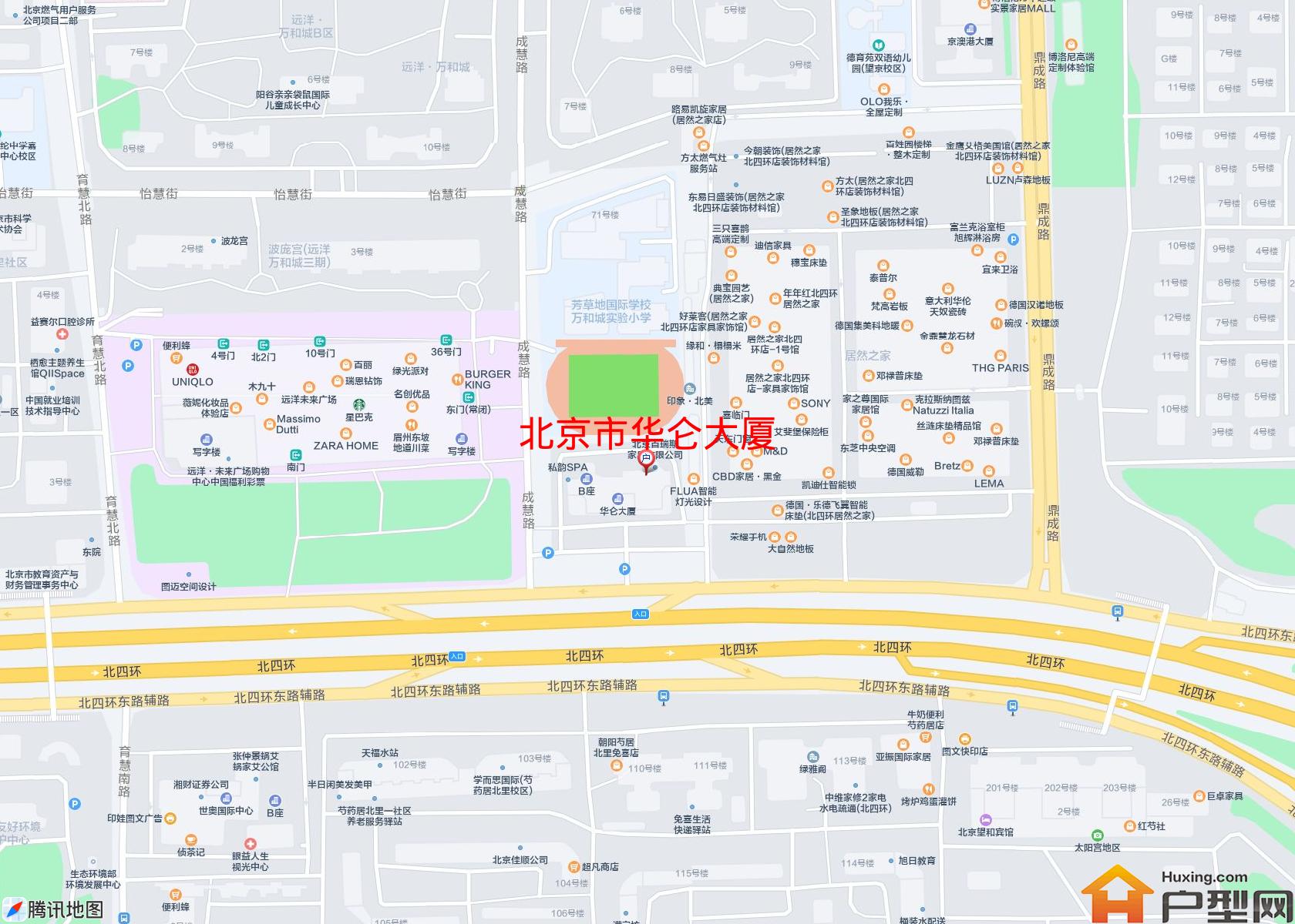 华仑大厦小区 - 户型网