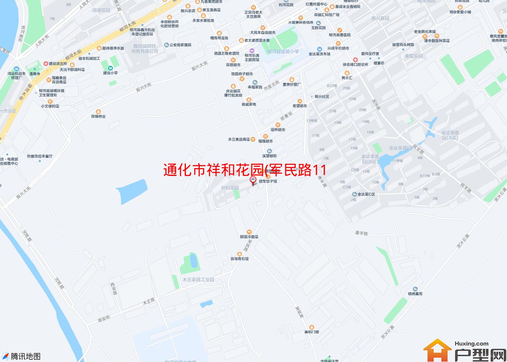 祥和花园(军民路1111号)小区 - 户型网