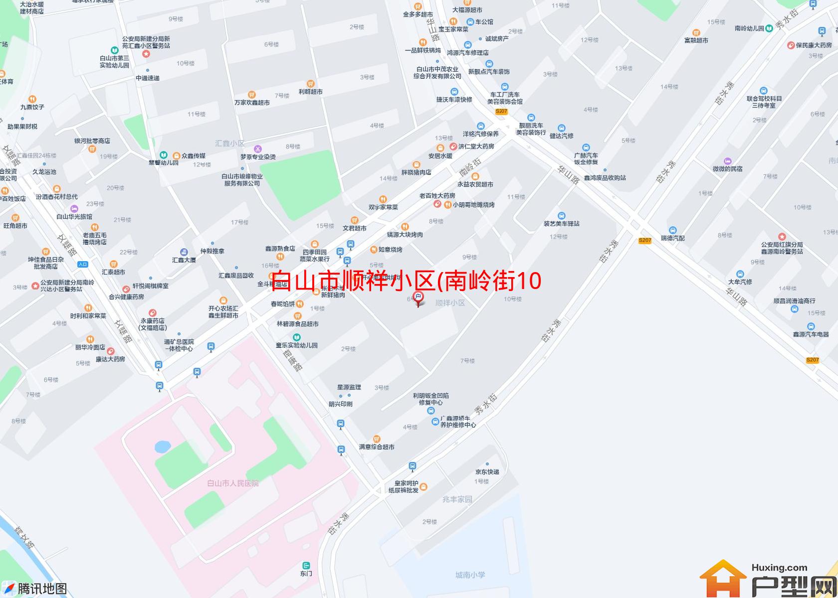 顺祥小区(南岭街10号)小区 - 户型网