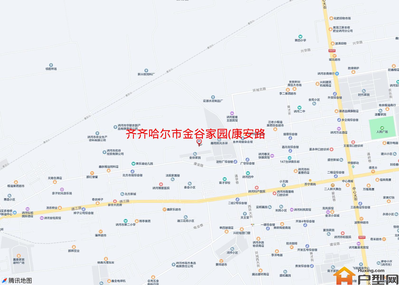 金谷家园(康安路)小区 - 户型网