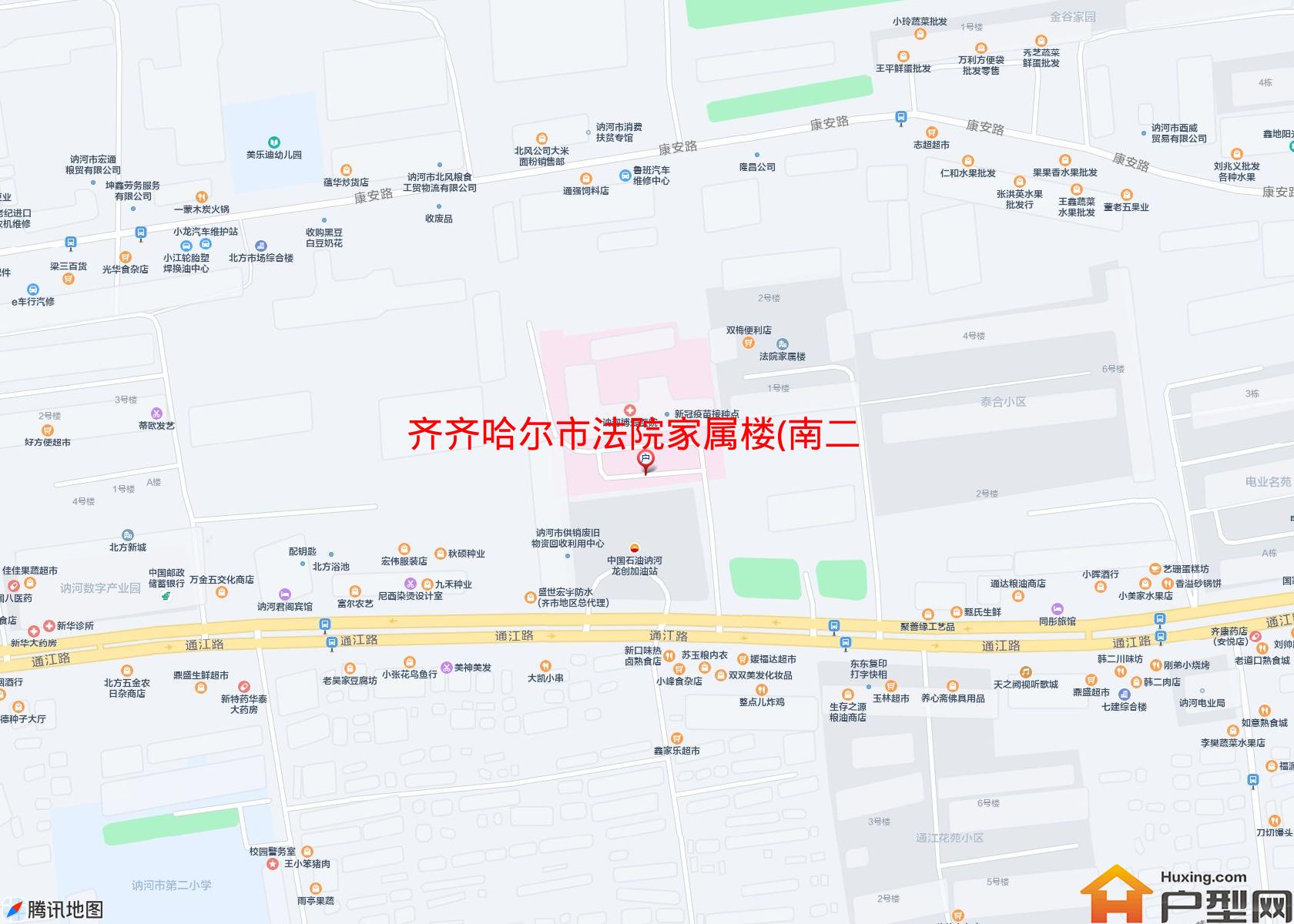 法院家属楼(南二道路)小区 - 户型网