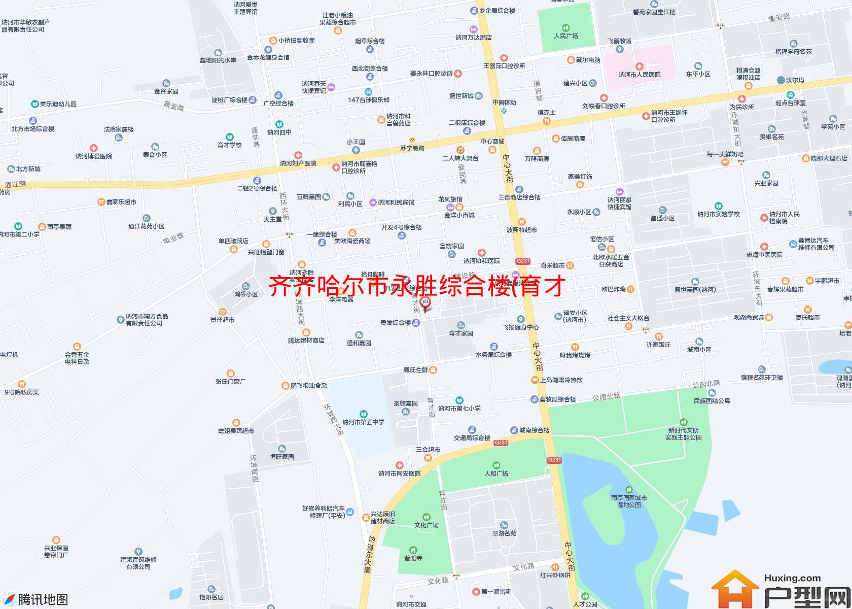 永胜综合楼(育才街)小区 - 户型网