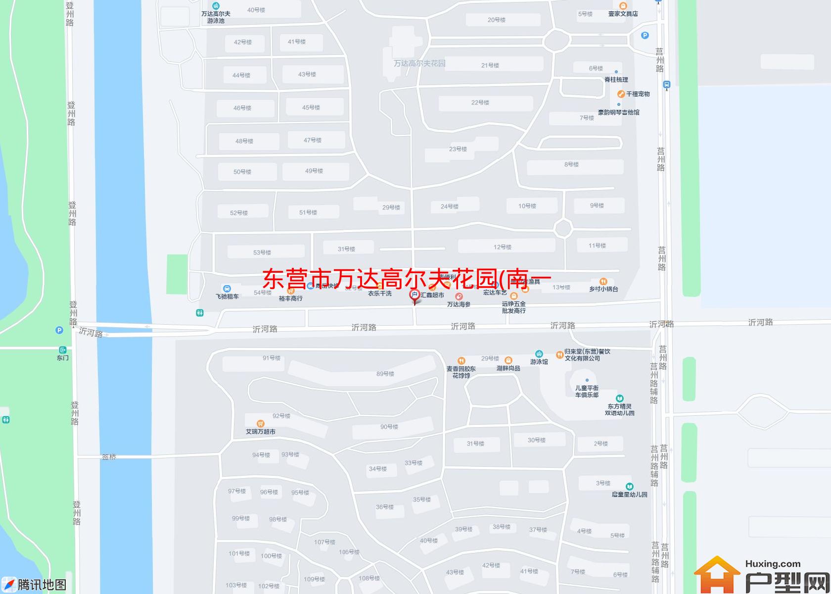 万达高尔夫花园(南一路)小区 - 户型网