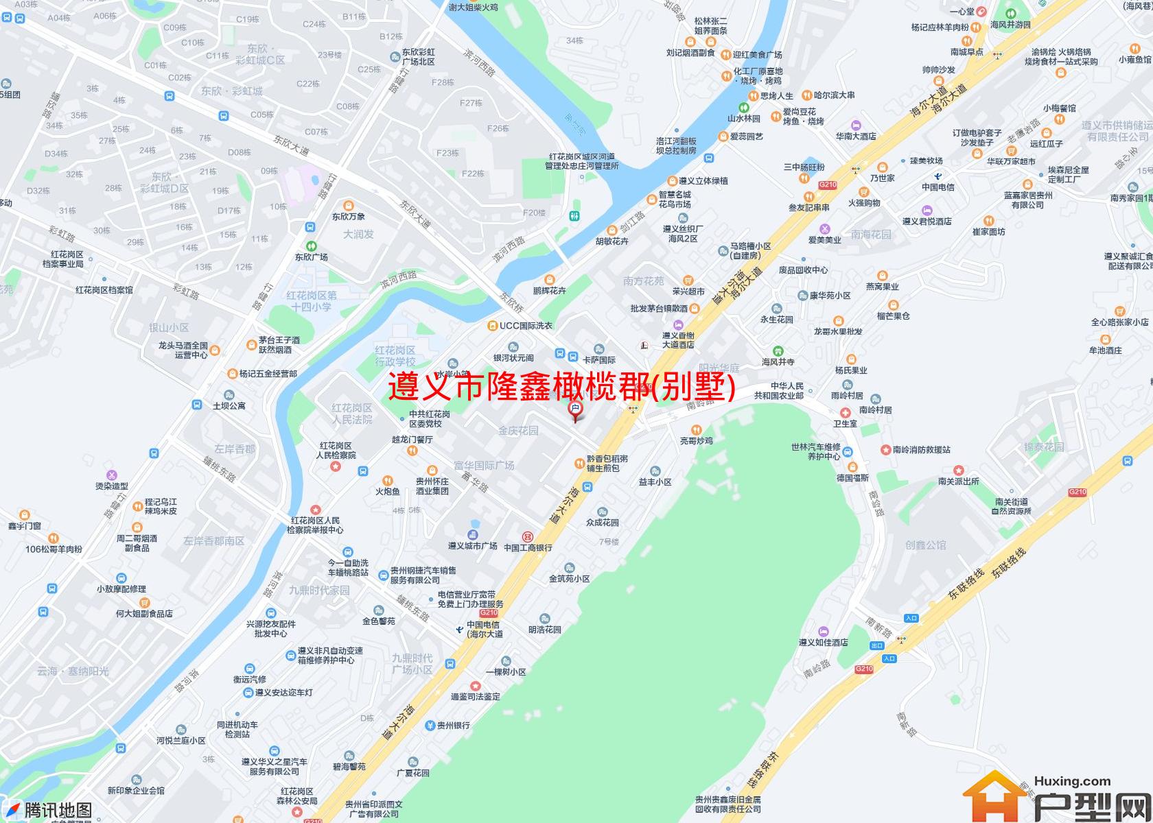 隆鑫橄榄郡(别墅)小区 - 户型网