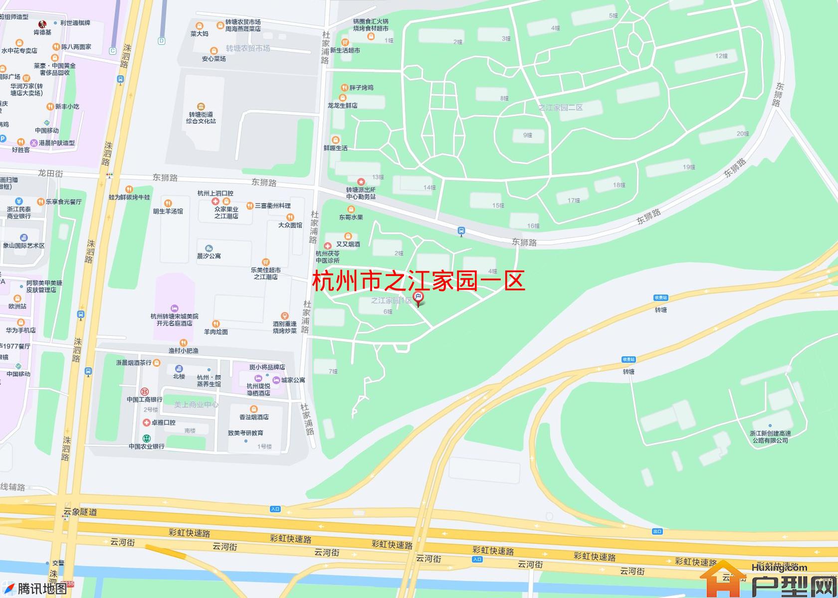 之江家园一区小区 - 户型网
