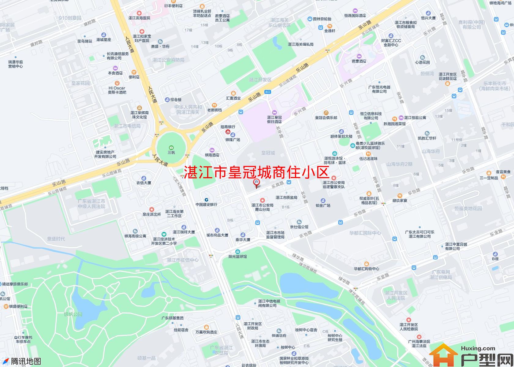 皇冠城商住小区小区 - 户型网
