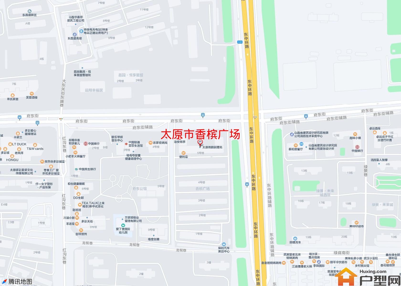 香槟广场小区 - 户型网