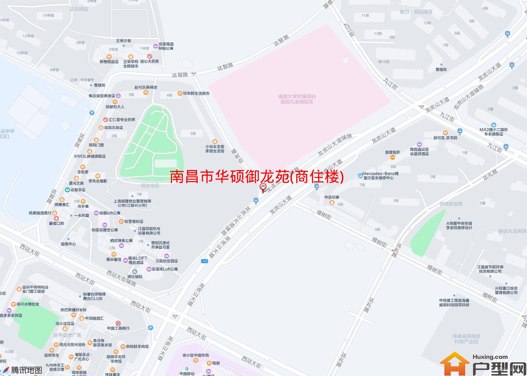 华硕御龙苑(商住楼)小区 - 户型网