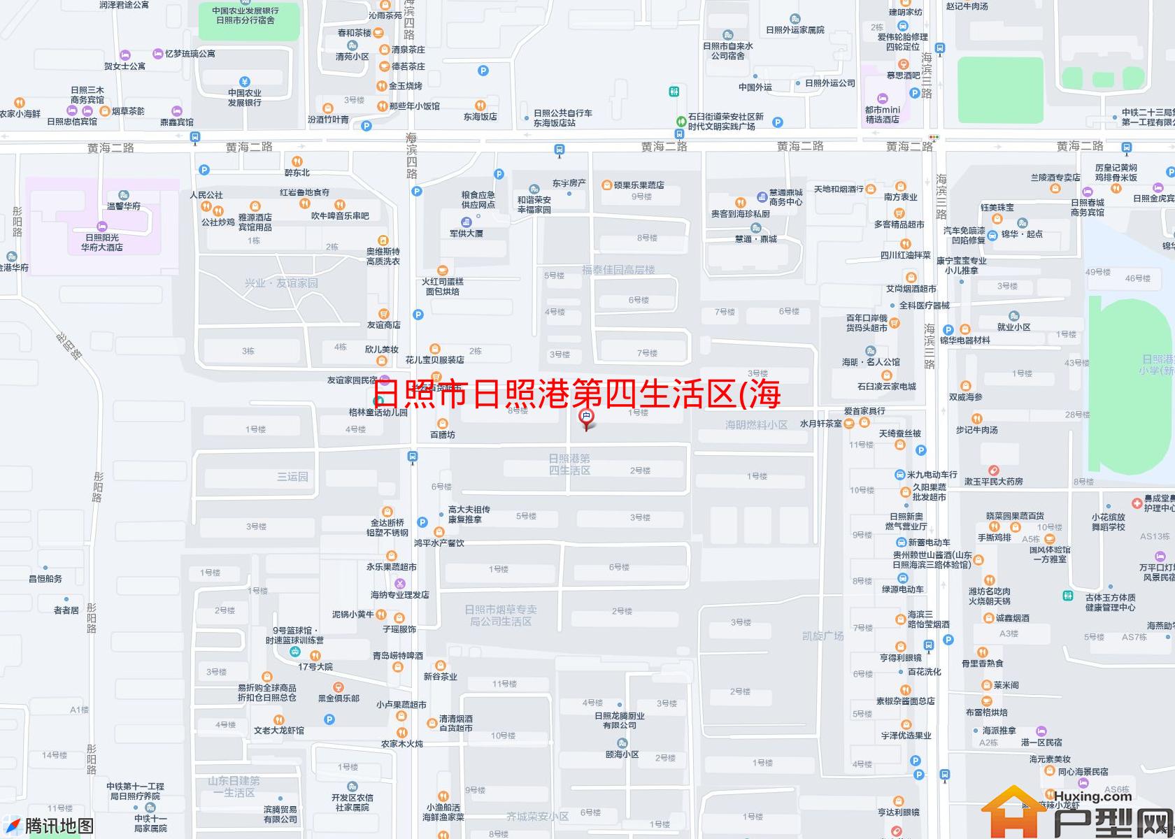 日照港第四生活区(海滨四路)小区 - 户型网
