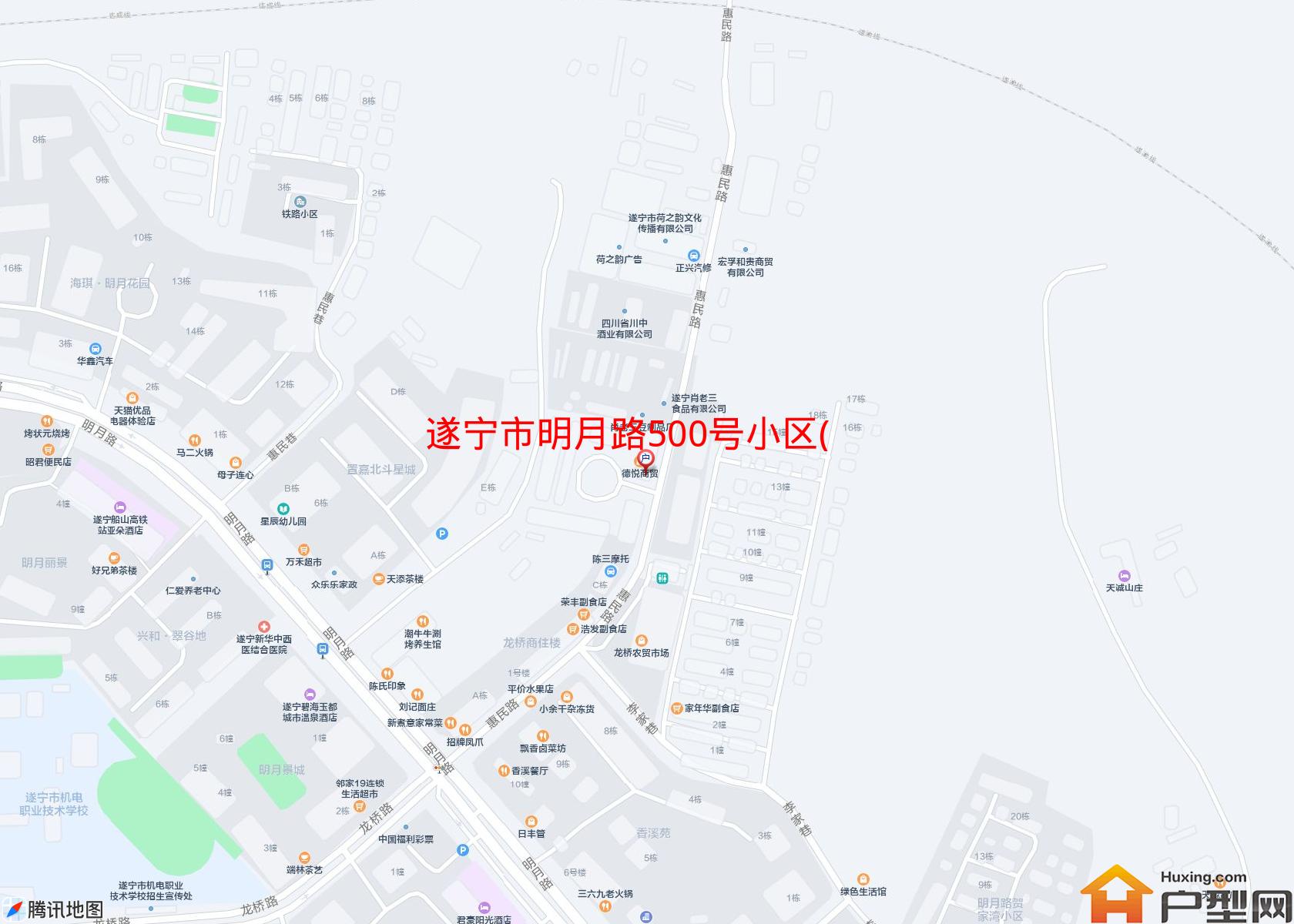 明月路500号小区(明月路)小区 - 户型网