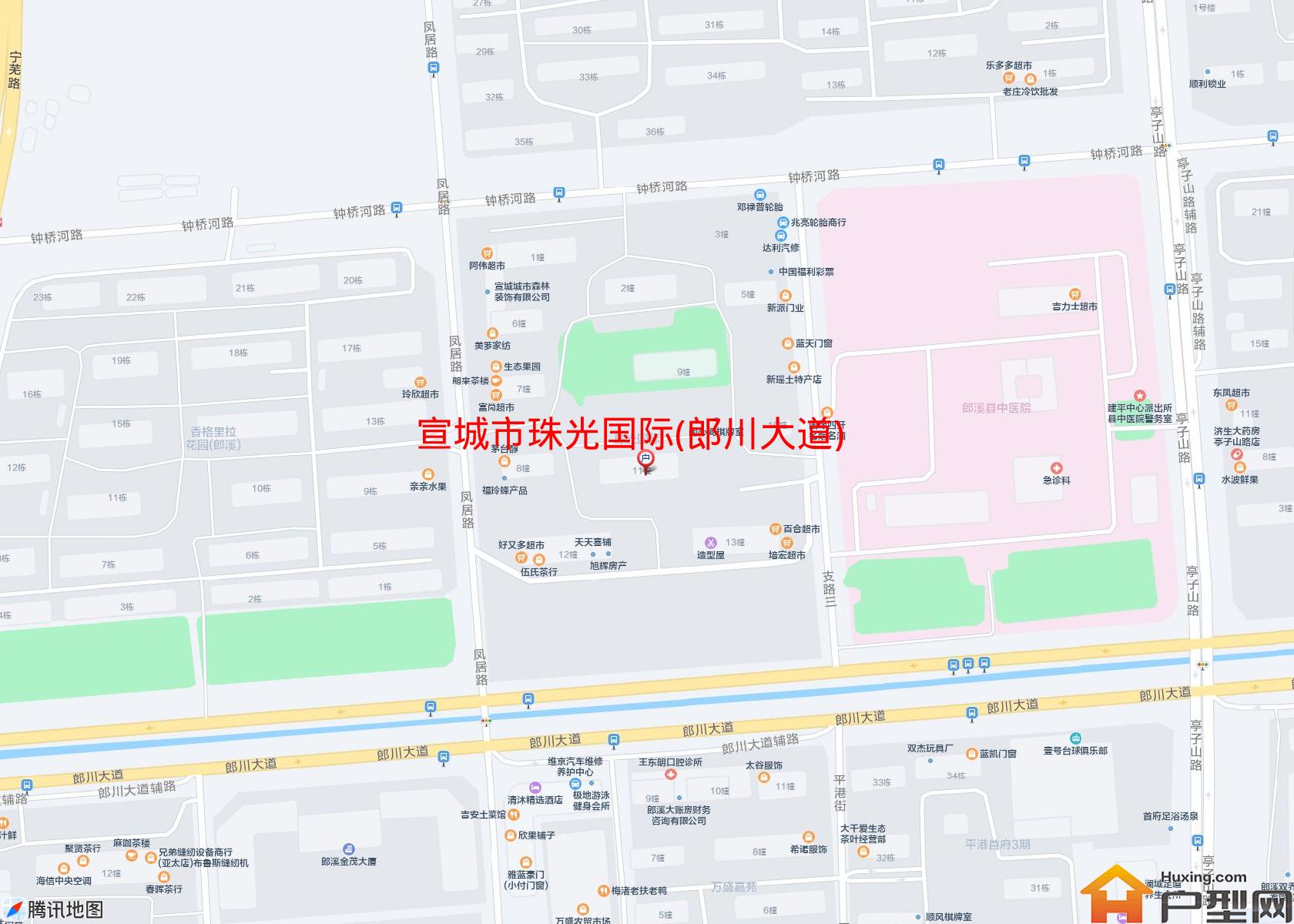 珠光国际(郎川大道)小区 - 户型网