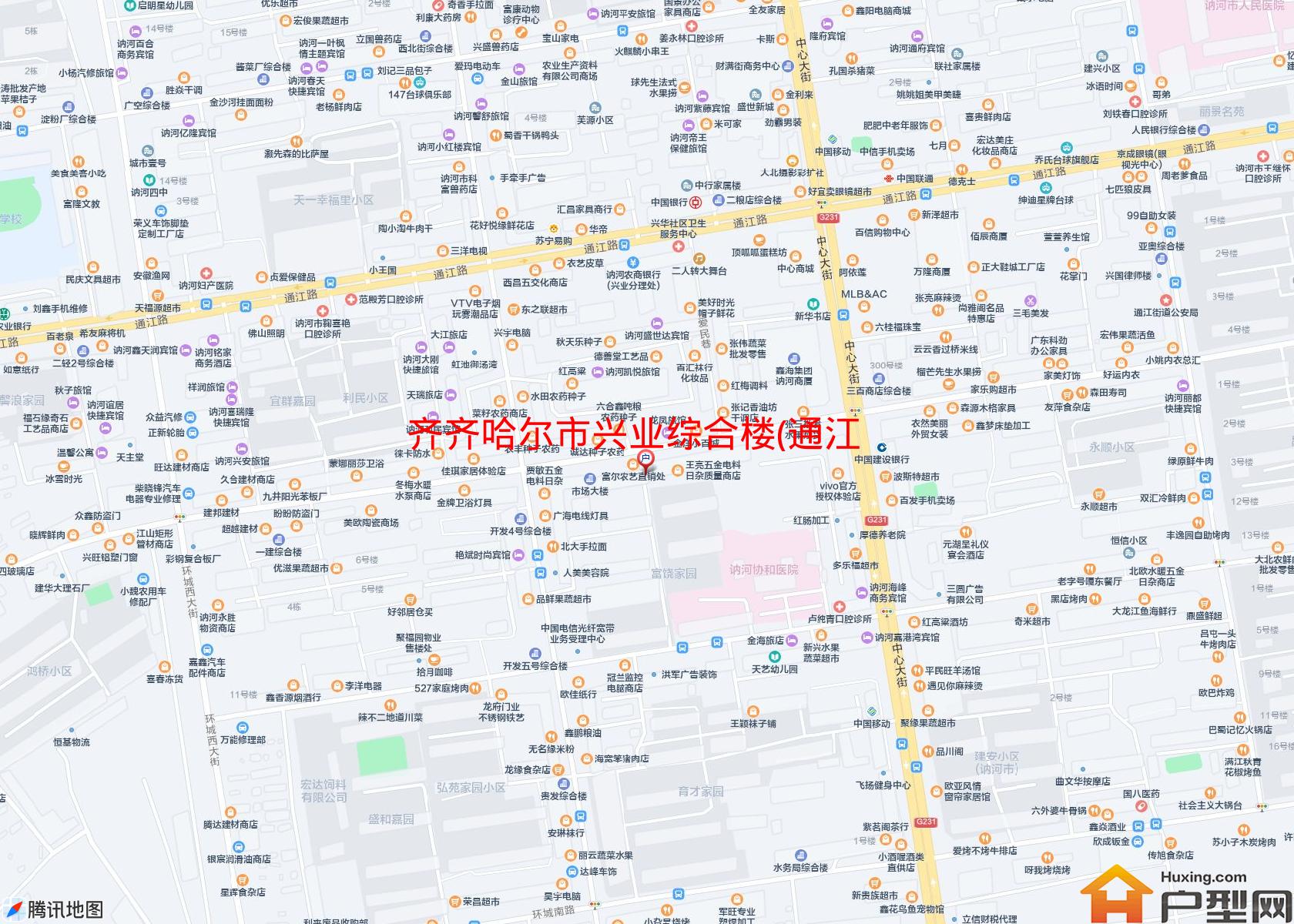 兴业综合楼(通江路)小区 - 户型网
