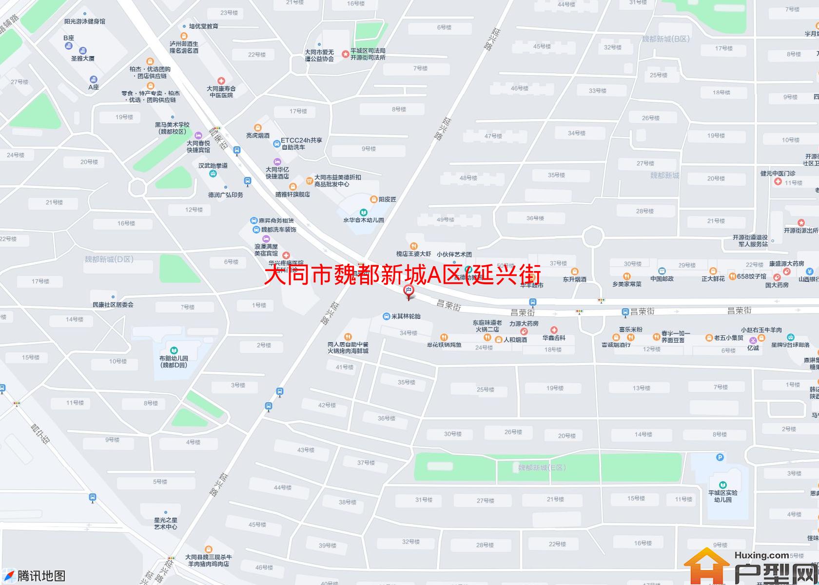 魏都新城A区(延兴街)小区 - 户型网