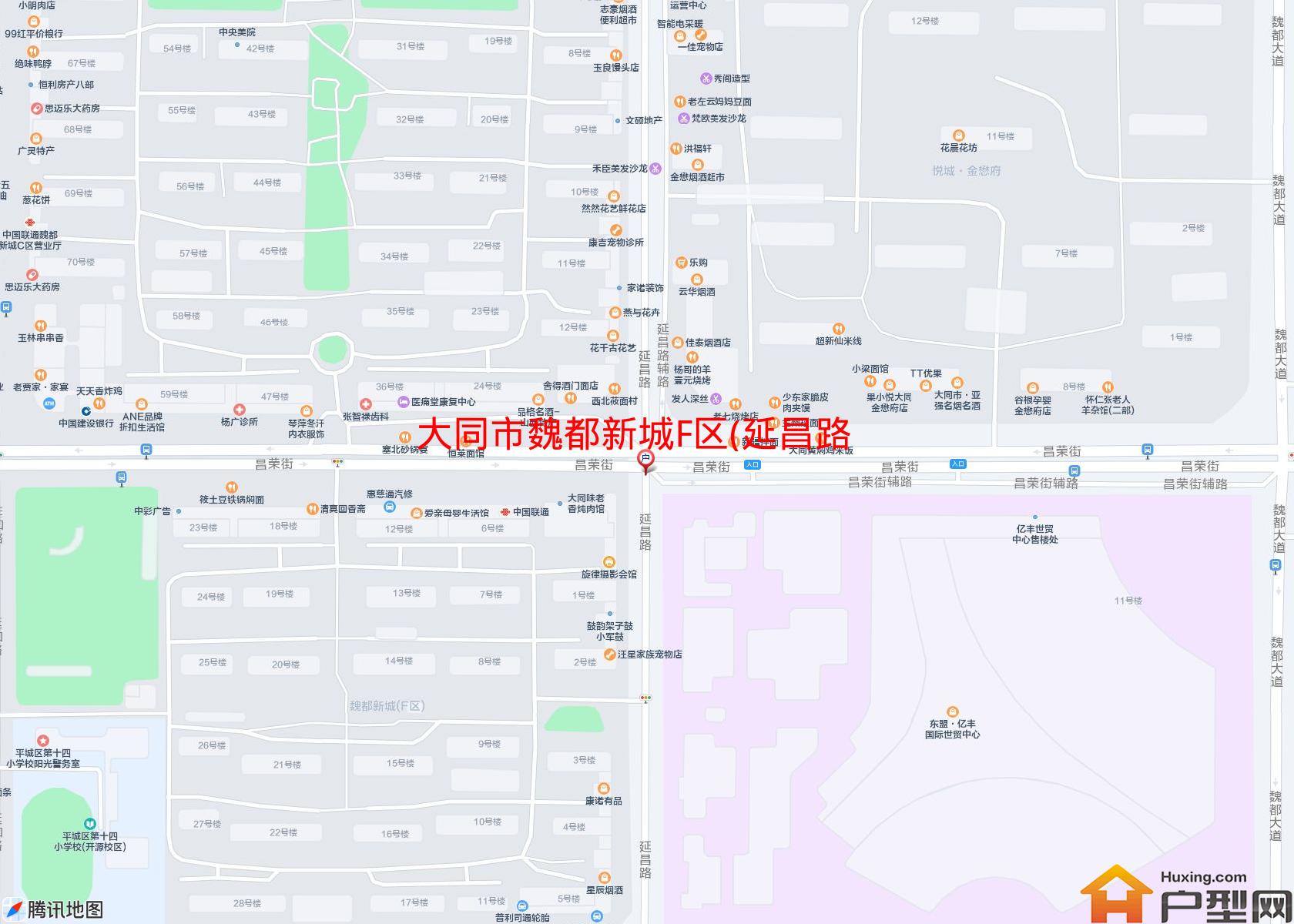 魏都新城F区(延昌路)小区 - 户型网