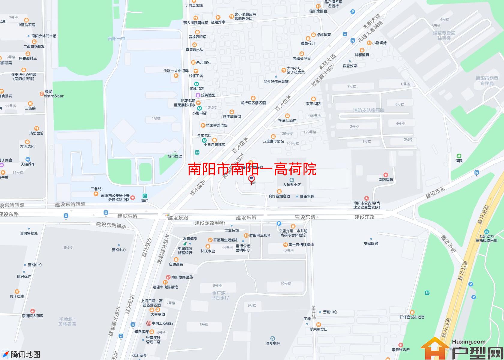 南阳一高荷院小区 - 户型网