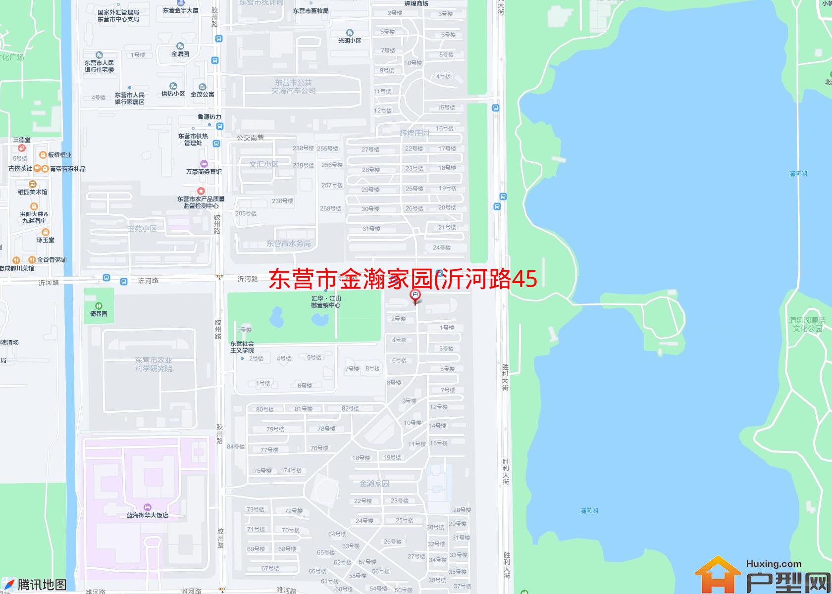 金瀚家园(沂河路455号)小区 - 户型网