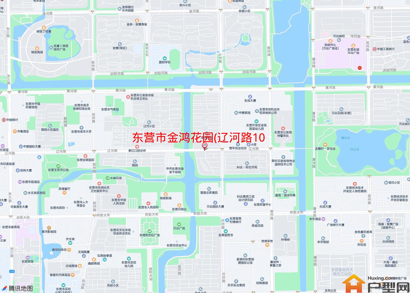 金鸿花园(辽河路105号)小区 - 户型网