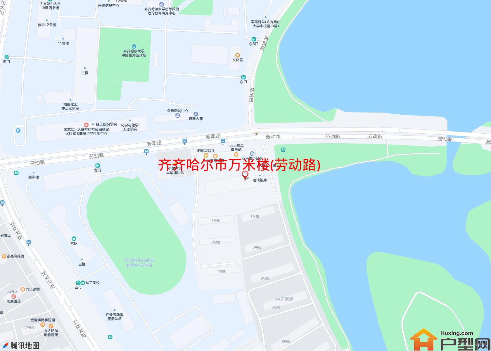 万米楼(劳动路)小区 - 户型网
