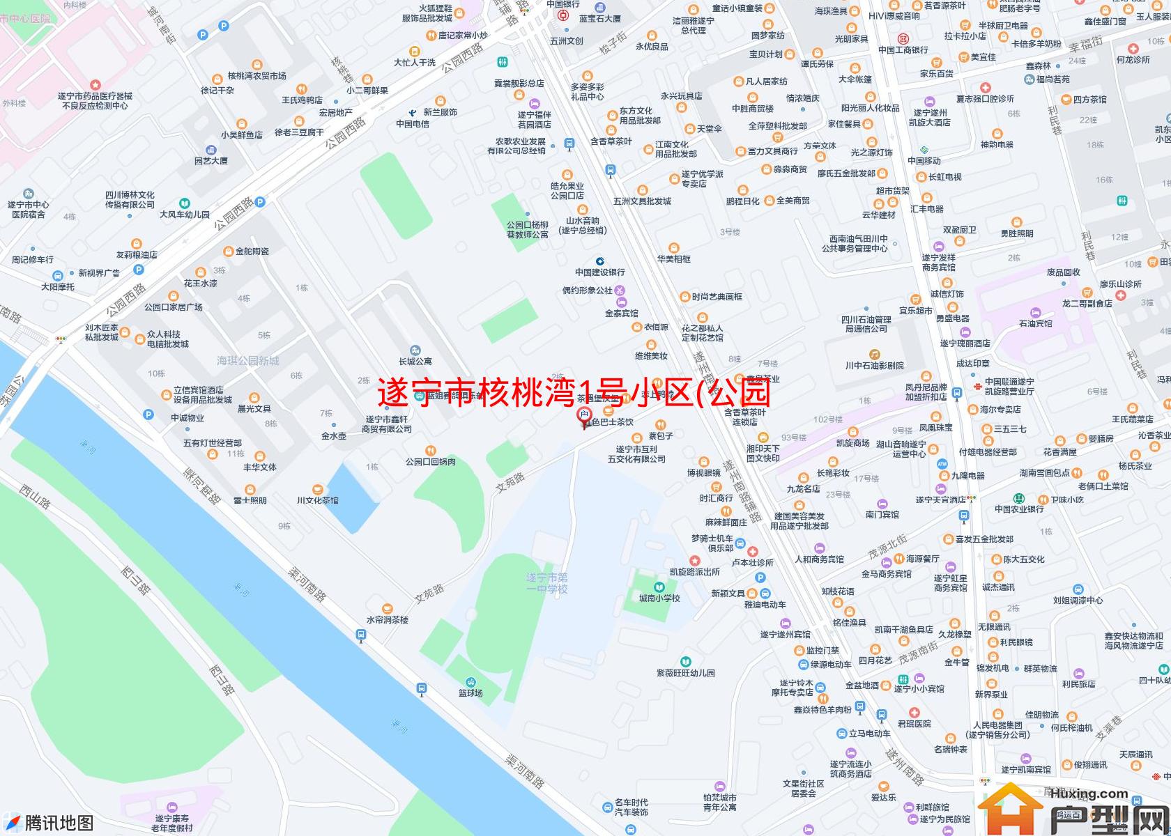 核桃湾1号小区(公园西路)小区 - 户型网