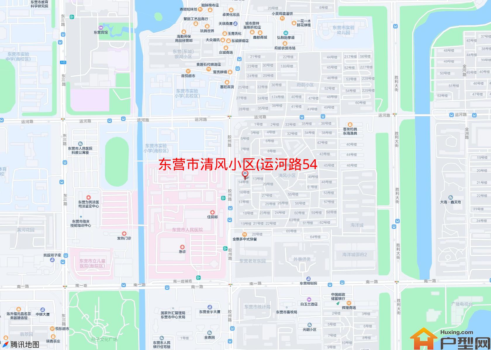 清风小区(运河路546号)小区 - 户型网