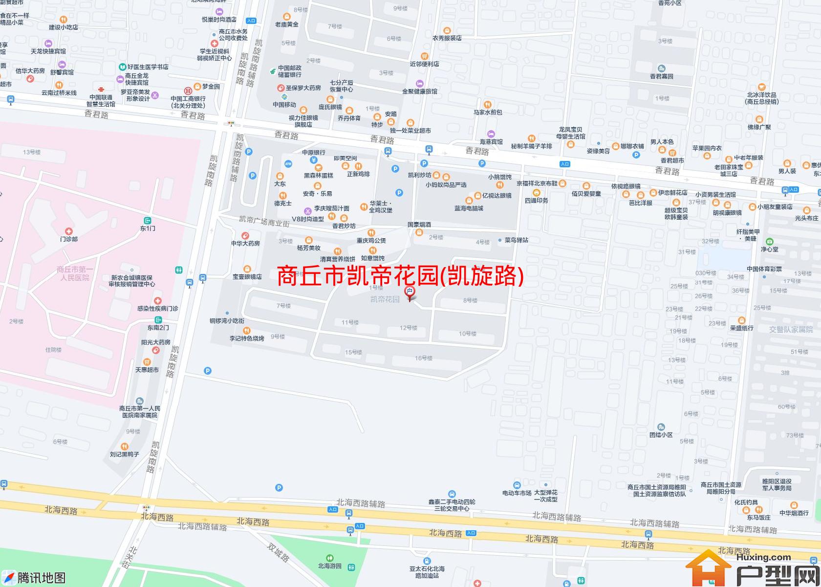 凯帝花园(凯旋路)小区 - 户型网