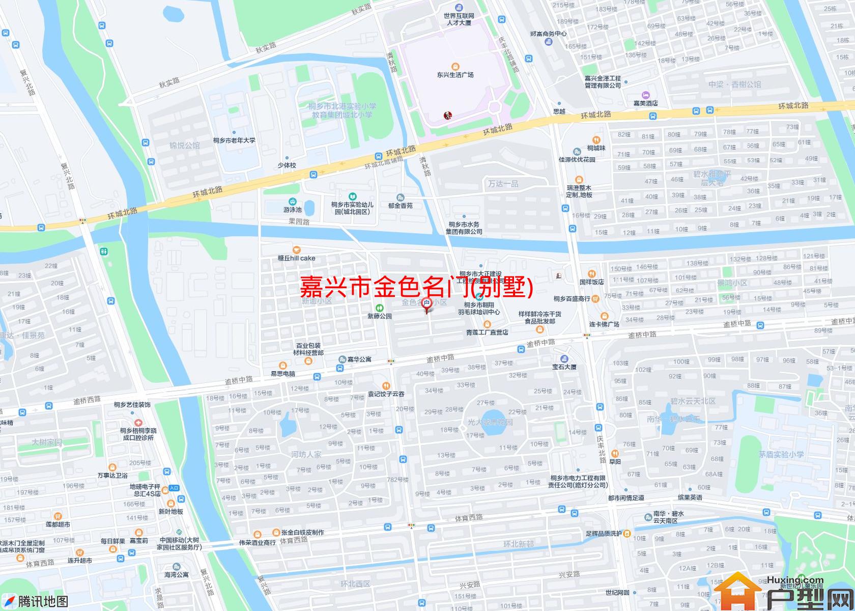 金色名门(别墅)小区 - 户型网