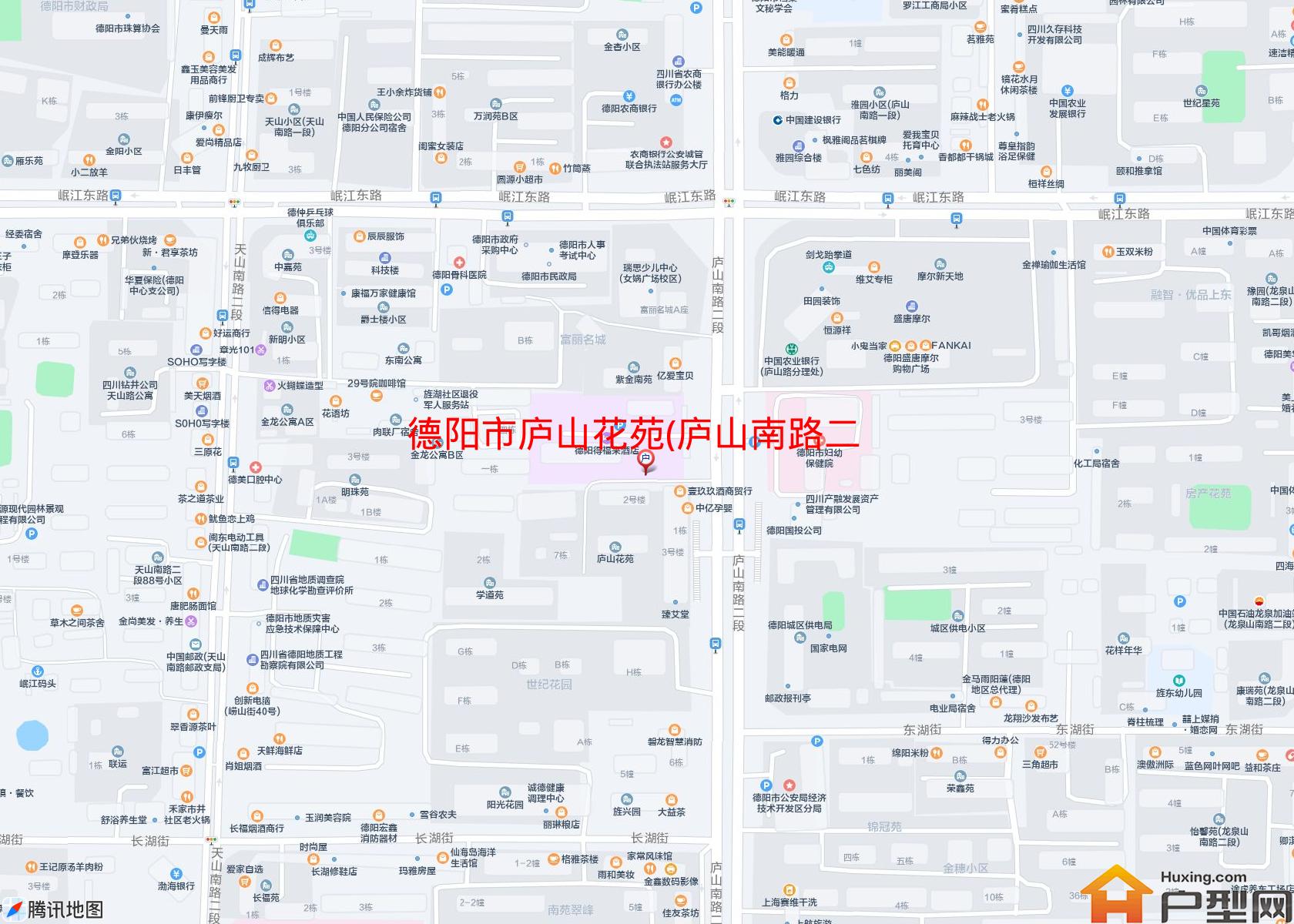 庐山花苑(庐山南路二段52号)小区 - 户型网