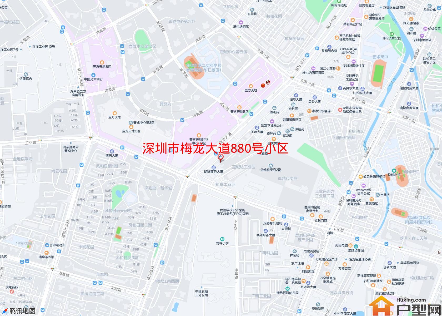 梅龙大道880号小区小区 - 户型网